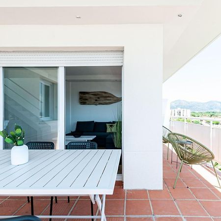 Vista Roses Mar - Apartamento con piscina II Exterior foto