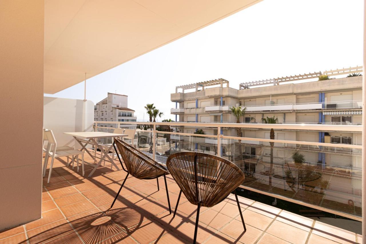 Vista Roses Mar - Apartamento con piscina II Exterior foto