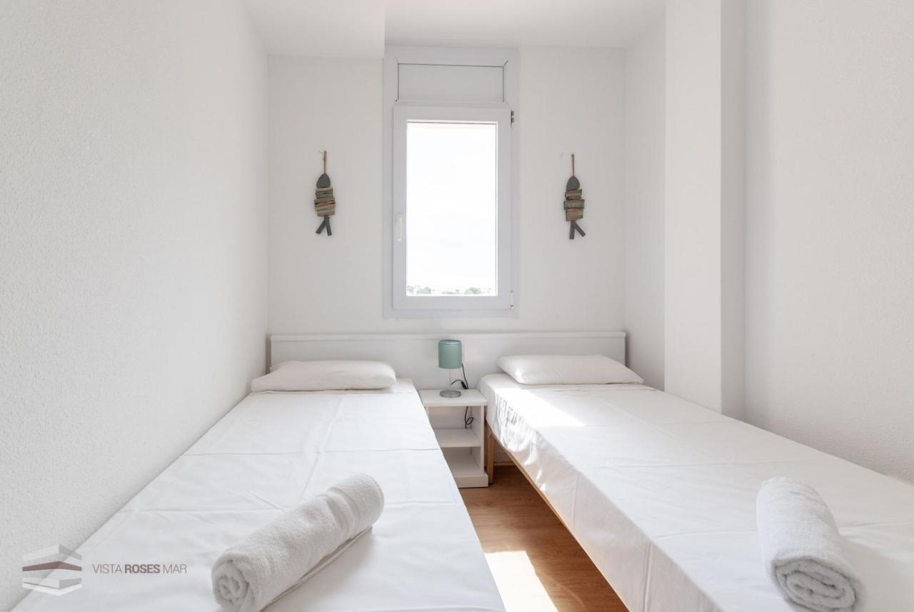 Vista Roses Mar - Apartamento con piscina II Exterior foto